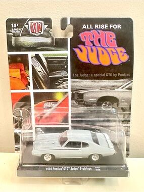 "The Judge" M2 Machines "All Rise for The Judge" 1969 Pontiac GTO Diecast 1:64